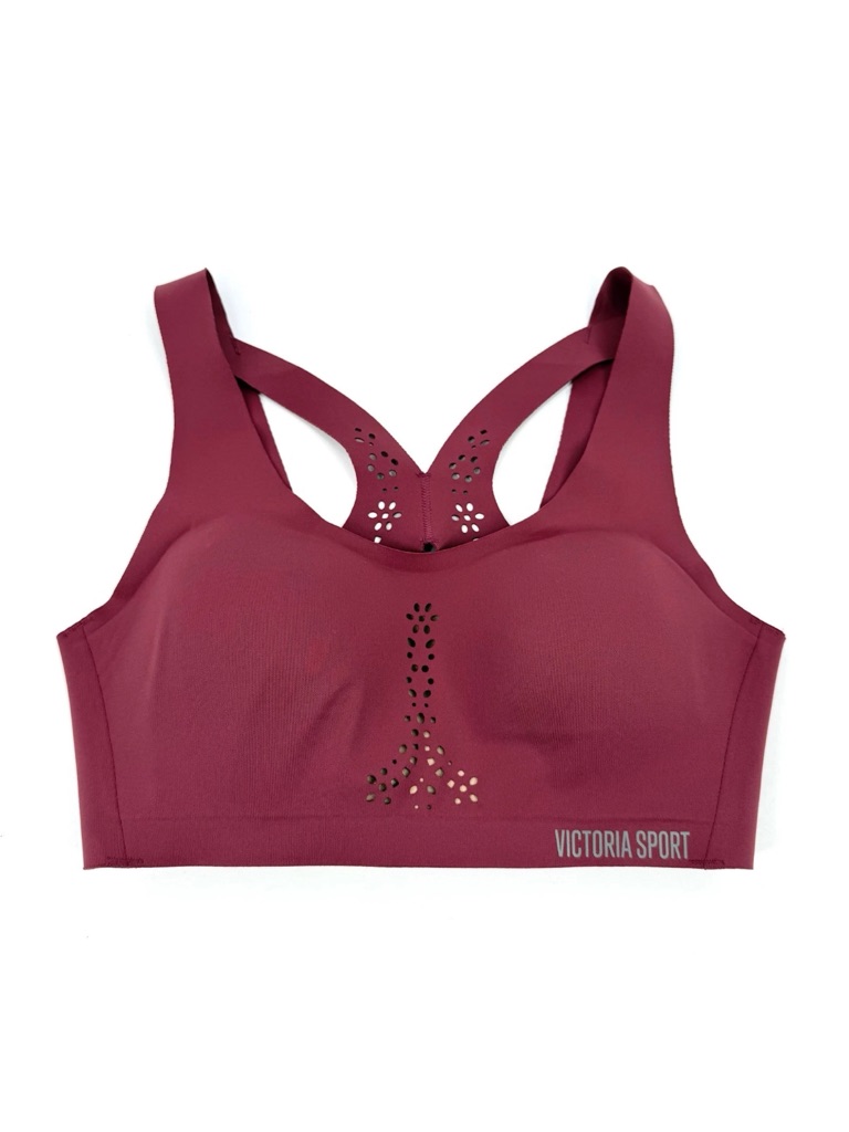 Victorias Secret Angel Max Sports Bra Womens Size 32b Raspberry Pink Stretch